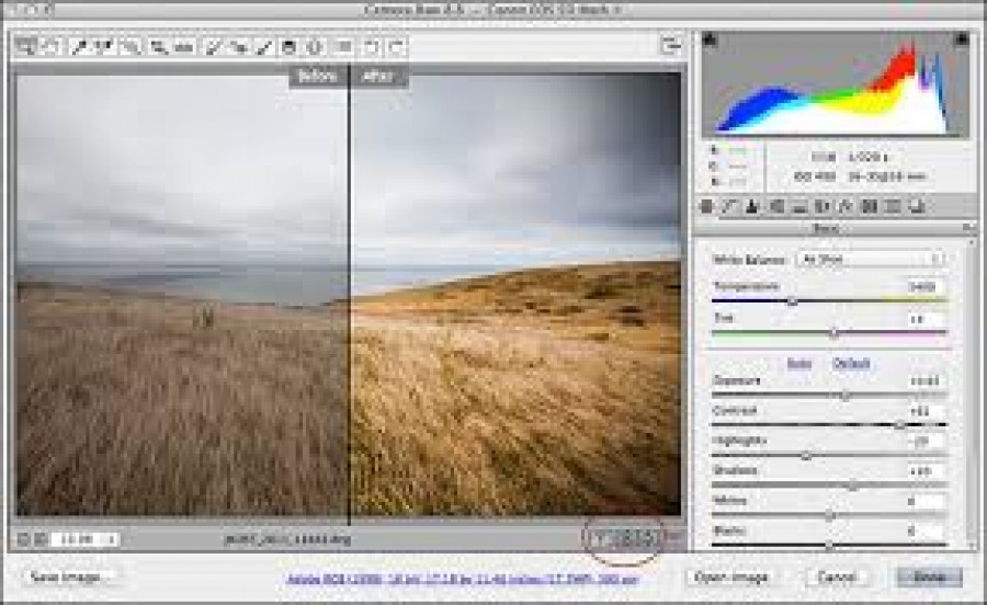 6a lezione: Photoshop Camera Raw