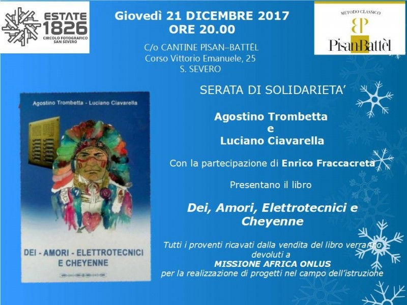 Presentazione del libro "Dei, Amori, Elettrotecnici e Cheyenne"